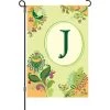 12 In. Spring Monogram Flag - J -Kite Shop 51369p J