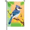 12 In. Flag - Blue Jay In Spring 1 12 In. Flag - Blue Jay In Spring -Kite Shop 51427 BlueJayInSpring