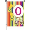 12 In. SummerMonogram Flag - O -Kite Shop 51455g O summer