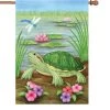 28 In. Flag - Turtle Pond 2 28 In. Flag - Turtle Pond -Kite Shop 52027g TurtleAtThePond