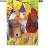28 In. Flag - Fall Bird Gathering -Kite Shop 52075g FallBirdGathering