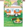 28 In. Flag - Happy Campers -Kite Shop 52093g HappyCampers