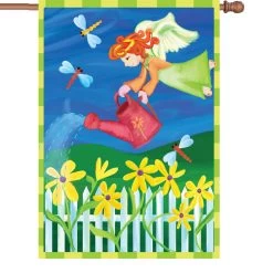 28 In. Flag - Garden Angel