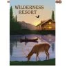 28 In. Flag - Wilderness Resort -Kite Shop 52332p WildernessResort