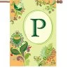 28 In. Spring Monogram Flag - P -Kite Shop 52376p P
