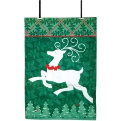 28 In. Flag - Joy Reindeer (Fiber Optics)