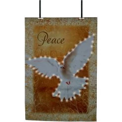 28 In. Flag - Heaven Peace (Fiber Optic)