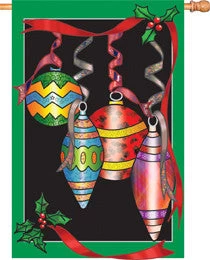 28 In. Flag - Glitter Ornaments