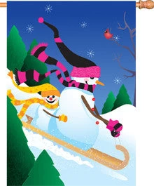 28 In. Flag - Toboggan Ride