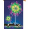 28 In. Flag - Firework Fantasy -Kite Shop 52685p fireworksfantasy