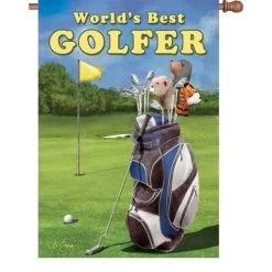 28 In. Flag - Best Golfer