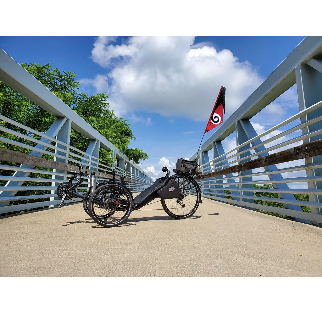 SoundWinds Spiral Recumbent Bike Flag - Tecmo 4 SoundWinds Spiral Recumbent Bike Flag - Tecmo - Image 2