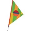 SoundWinds Phoebus Recumbent Bike Flag - Citrus -Kite Shop 53257p Pheobus Citrus With Pole 1024