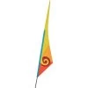 SoundWinds Spiral Recumbent Bike Flag - Yellow -Kite Shop 53341p Spiral Yellow With Pole 1024