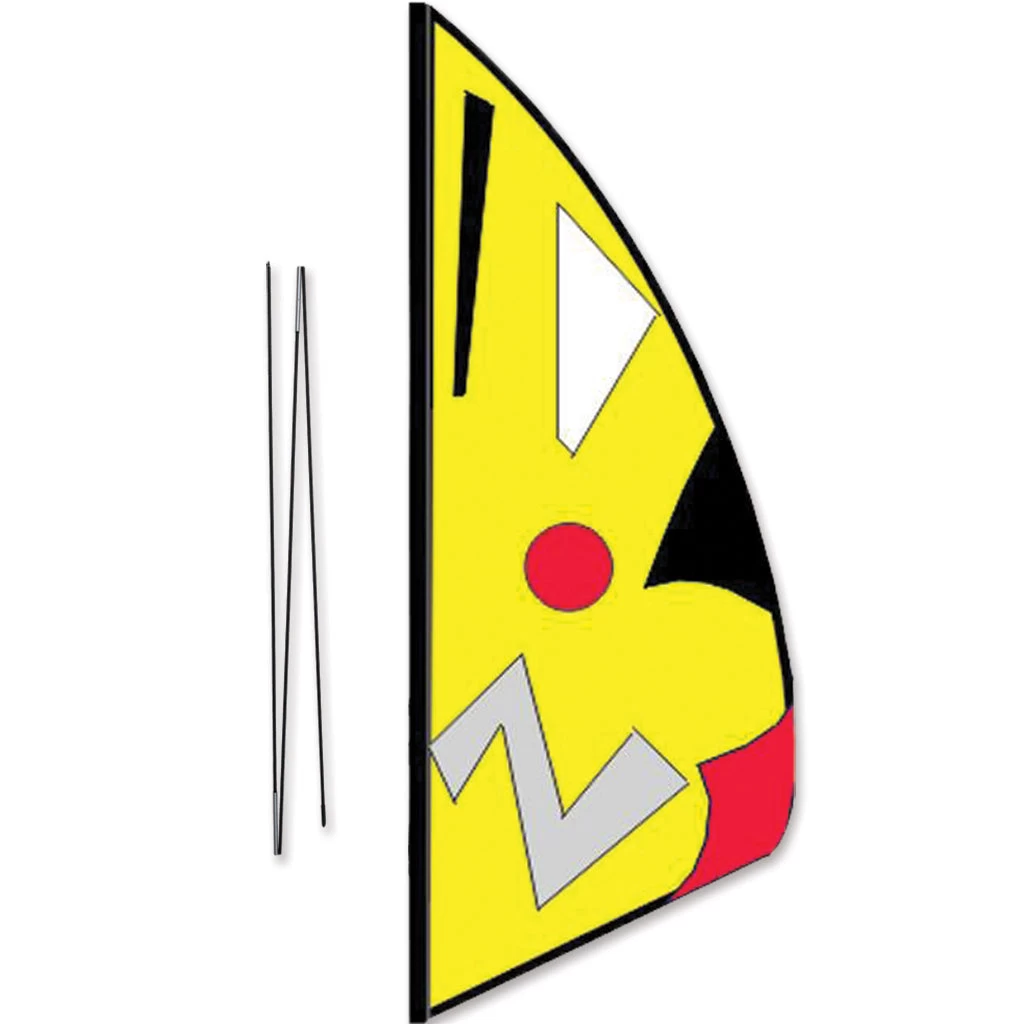 3.5 Ft. Recumbent Bike Feather Banner - Smart Jazz 3 3.5 Ft. Recumbent Bike Feather Banner - Smart Jazz