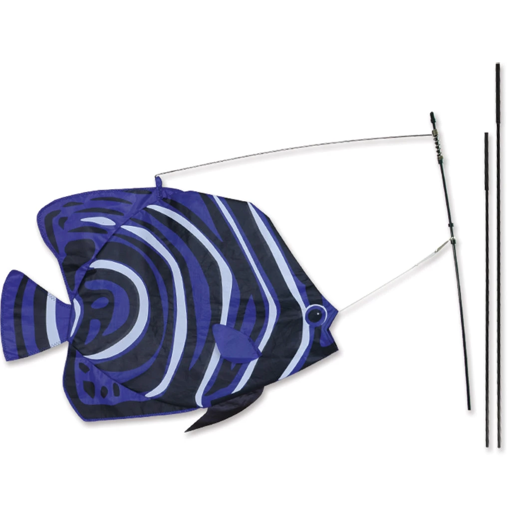 Swimming Fish Recumbent Bike Flag - Angelfish 3 Swimming Fish Recumbent Bike Flag - Angelfish