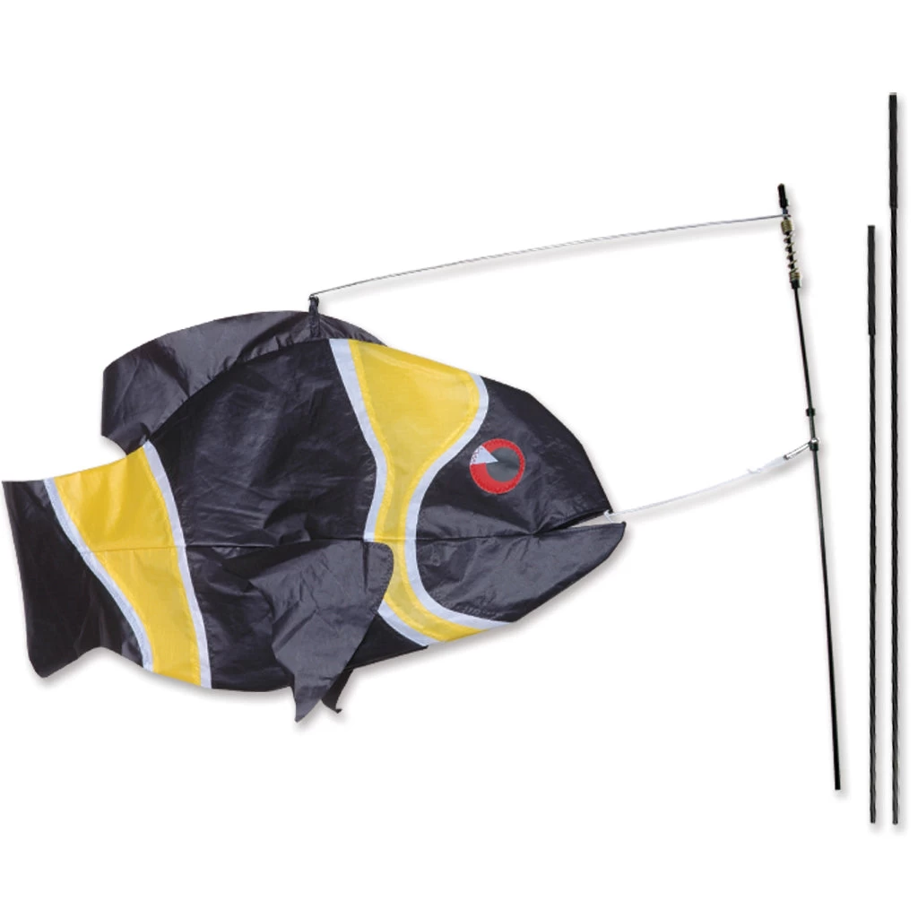 Swimming Fish Recumbent Bike Flag - Damsel Fish 3 Swimming Fish Recumbent Bike Flag - Damsel Fish
