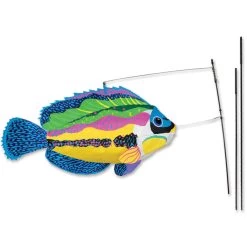Swimming Fish Recumbent Bike Flag - Peacock Wrasse