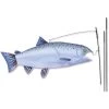Swimming Fish Recumbent Bike Flag - Salmon