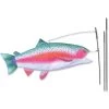 Swimming Fish Recumbent Bike Flag - Rainbow Trout -Kite Shop 53732p RainbowTrout Bike 1024