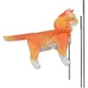 Windicator Recumbent Bike Flag - Orange Tabby Cat -Kite Shop 53745p TabbyCat Windicator Bike 1024
