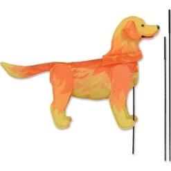 Windicator Recumbent Bike Flag - Golden Retriever