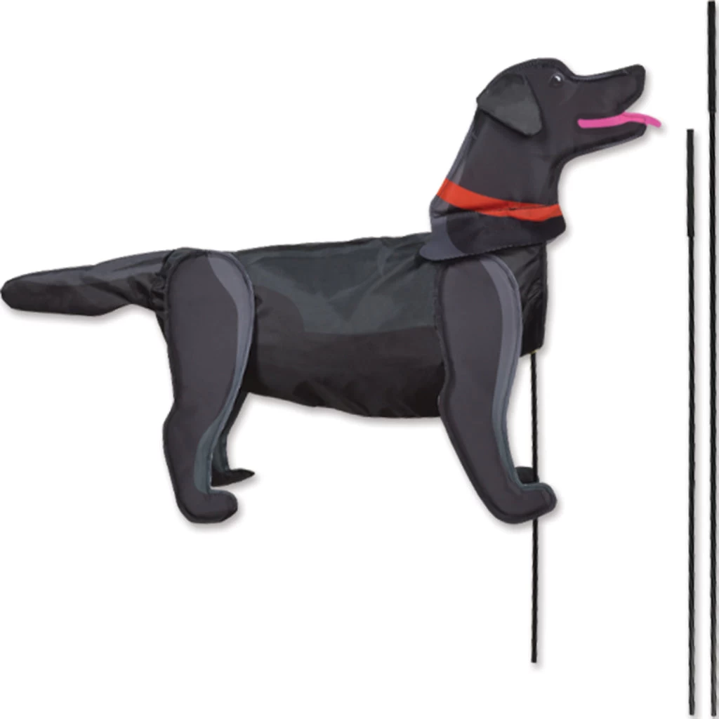 Windicator Recumbent Bike Flag - Black Lab 3 Windicator Recumbent Bike Flag - Black Lab