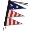 Tri-Stack Bike Flag - Patriotic