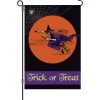 12 In. Halloween Garden Flag - Flying Witch -Kite Shop 56065g FlyingWitch