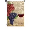 12 In. Flag - Vintage Wine -Kite Shop 56077g Grapes