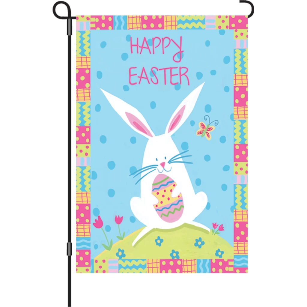 12 In. Flag - Bunny Easter 3 12 In. Flag - Bunny Easter