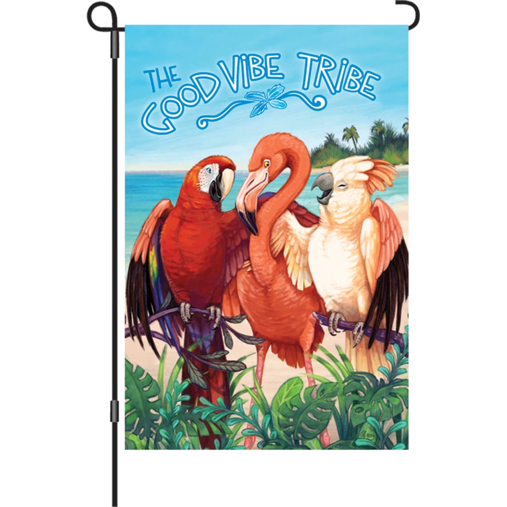 12 In. Flag - Good Vibe Tribe 3 12 In. Flag - Good Vibe Tribe
