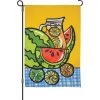 12 In. Flag - Watermelon Citrus