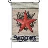 12 In. Flag - Welcome Star -Kite Shop 56261p WelcomeStar Garden 1024