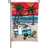 12 In. Flag - Beach Camper -Kite Shop 56269p BeachCamper Garden 1024