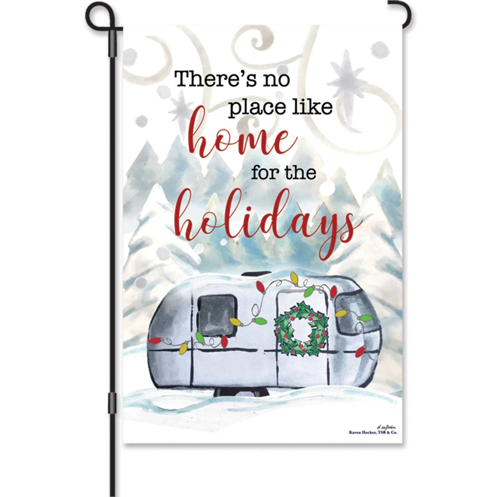 12 In. Flag - Christmas Camper 3 12 In. Flag - Christmas Camper