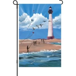 12 In. Flag - Lighthouse Breezy Day