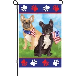 12 In. Flag - Patriotic Pups