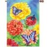 28 In. Flag - Butterfly Garden -Kite Shop 57003g ButterflyGarden