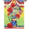 28 In. Flag - Patriotic Bouquet -Kite Shop 57005g PatrioticBouquet