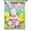 28 In. Flag - Bunny And Friends -Kite Shop 57026g BunnyAndFriends