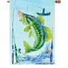 28 In. Flag - Bass -Kite Shop 57037g BassFishing