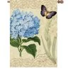 28 In. Flag - Botanical Fresh Blue -Kite Shop 57059g BotanicalFreshBlue