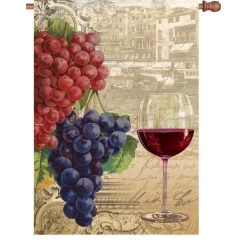 28 In. Flag - Vintage Wine