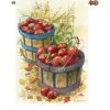 28 In. Flag - Apple Baskets -Kite Shop 57085g AppleBasketAndCornstalks