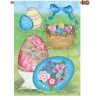 28 In. Flag - Elegant Easter Eggs 2 28 In. Flag - Elegant Easter Eggs -Kite Shop 57236