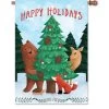 28 In. Flag - Woodland Christmas -Kite Shop 57301p WoodlandChristmas House 1024