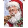 28 In. Flag - Cookies For Santa -Kite Shop 57352p CookiesForSanta 1024