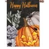 28 In. Flag - Floral Jack O'Lantern -Kite Shop 57357p FloralJackOLantern House 1024