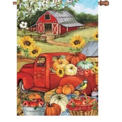 28 In. Flag - Autumn Truck